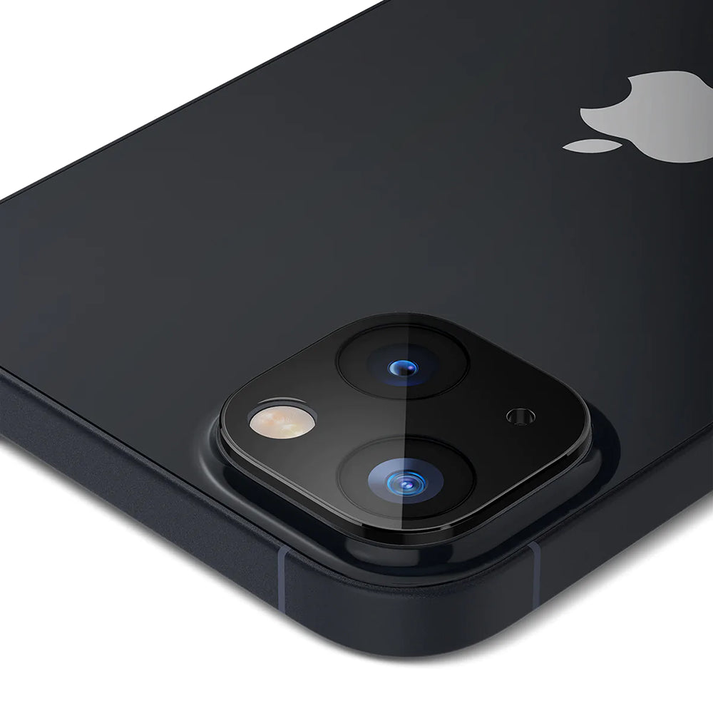 Ochranná fólie na zadní kameru Techsuit pro Apple iPhone 14 Plus / 14, tvrzené sklo, černá
