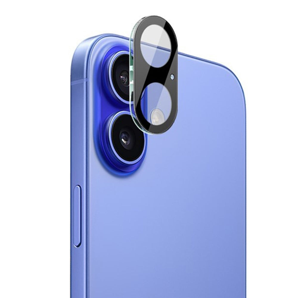 Ochranná fólie na zadní kameru Techsuit pro Apple iPhone 17, Tvrzené sklo, Černá