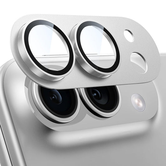 Ochranné sklo na zadní fotoaparát Techsuit pro Apple iPhone Duo, tvrzené sklo, šedé