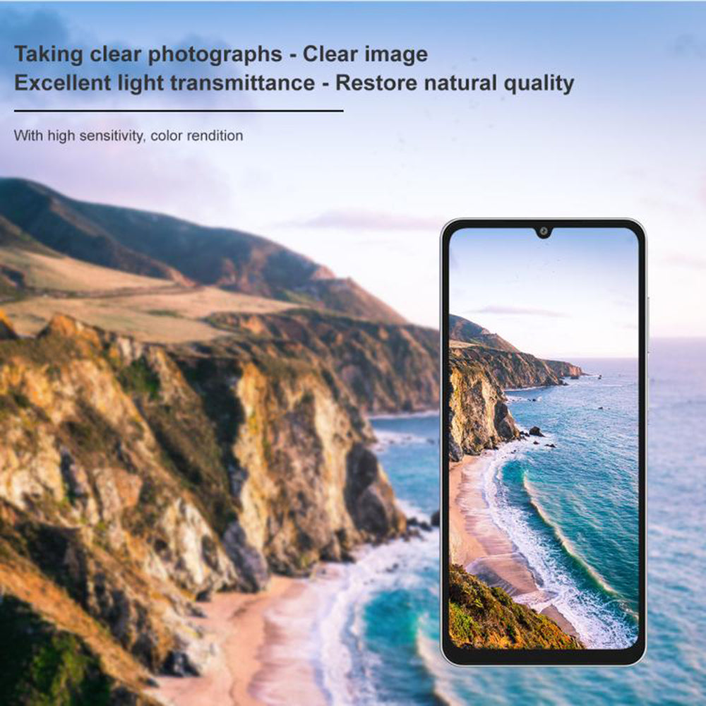 Ochranná fólie na zadní kameru Techsuit pro Samsung Galaxy A07 4G A075, tvrzené sklo, černá