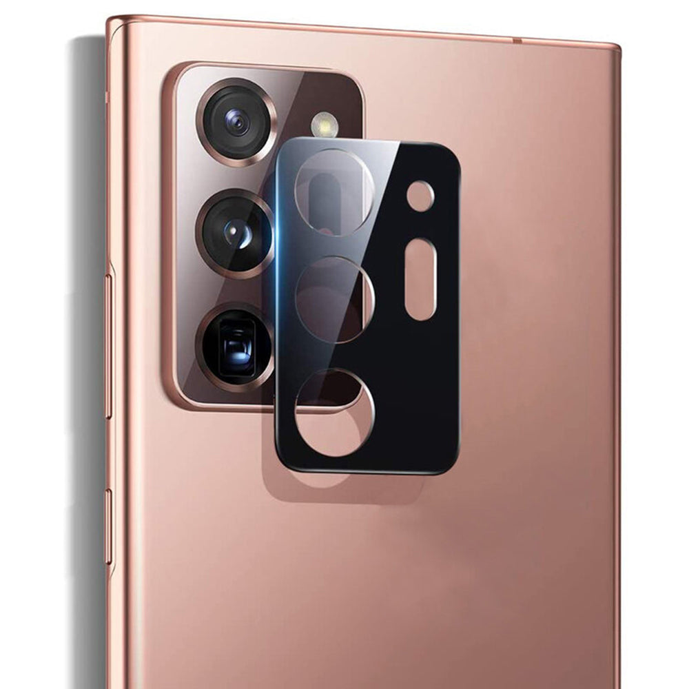Ochranná fólie na zadní kameru Techsuit pro Samsung Galaxy Note 20 Ultra 5G N986 / Note 20 Ultra N985, tvrzené sklo, černá
