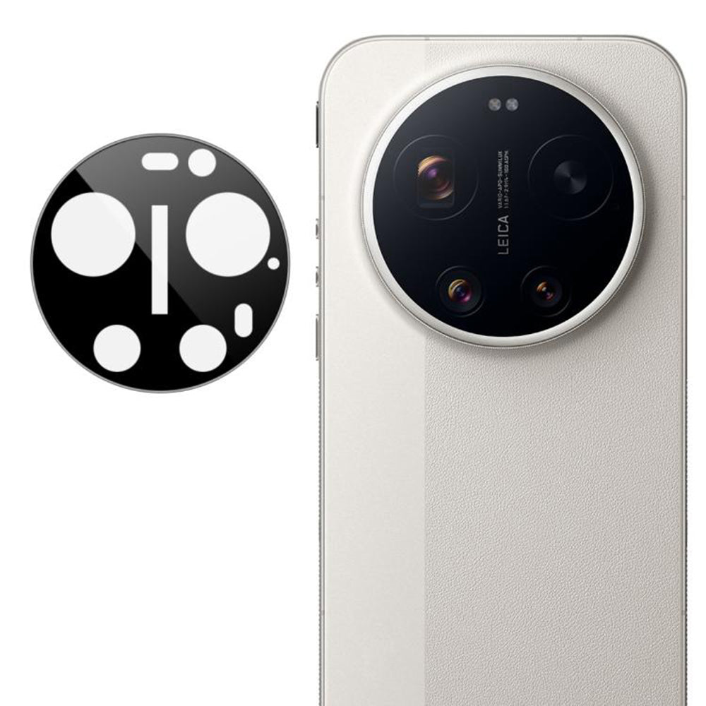 Ochranná fólie Techsuit na zadní kameru pro Xiaomi 17 Ultra, Tvrzené sklo, Černá