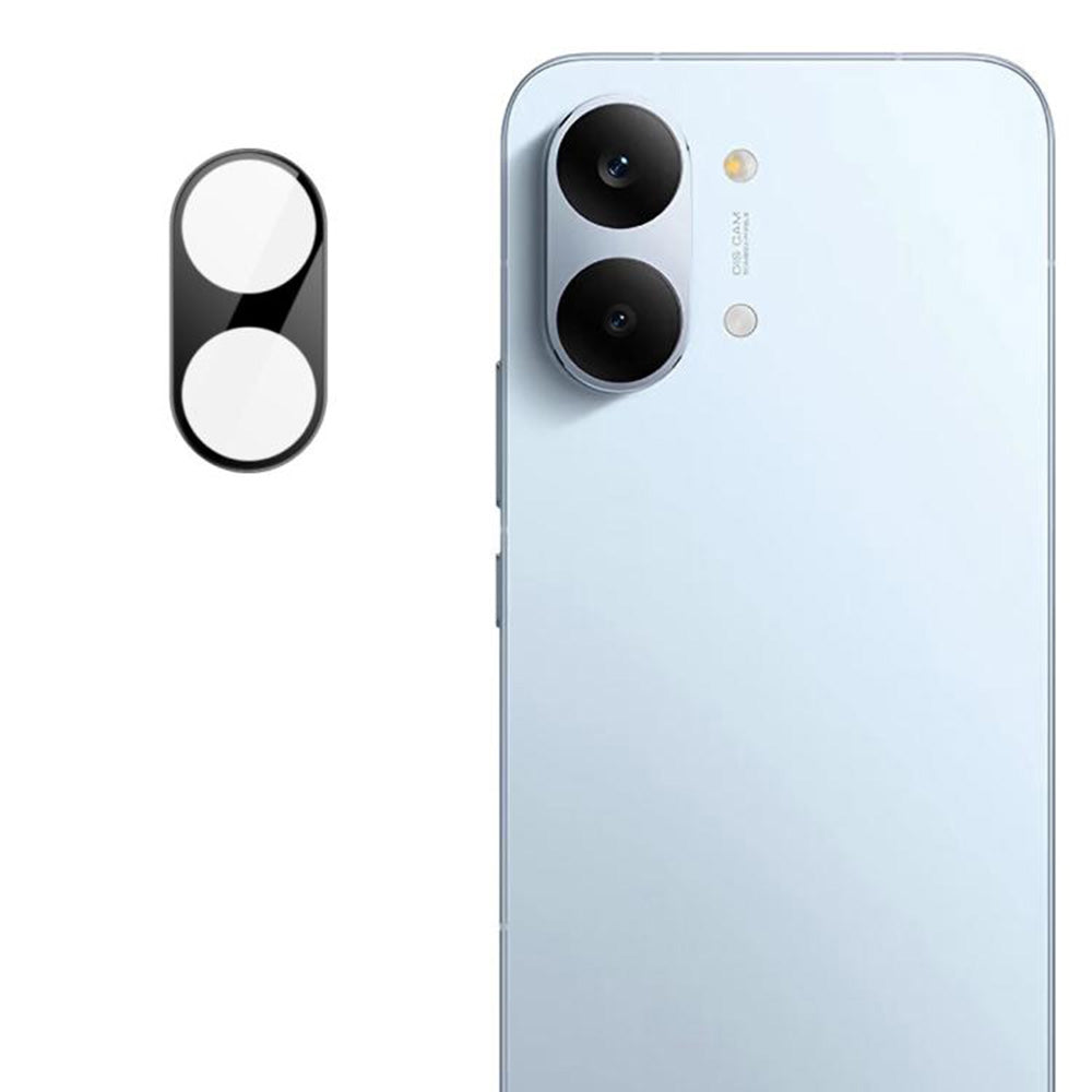 Ochranná fólie na zadní kameru Techsuit pro Xiaomi Poco X8 Pro Max, Tvrzené sklo, Černá