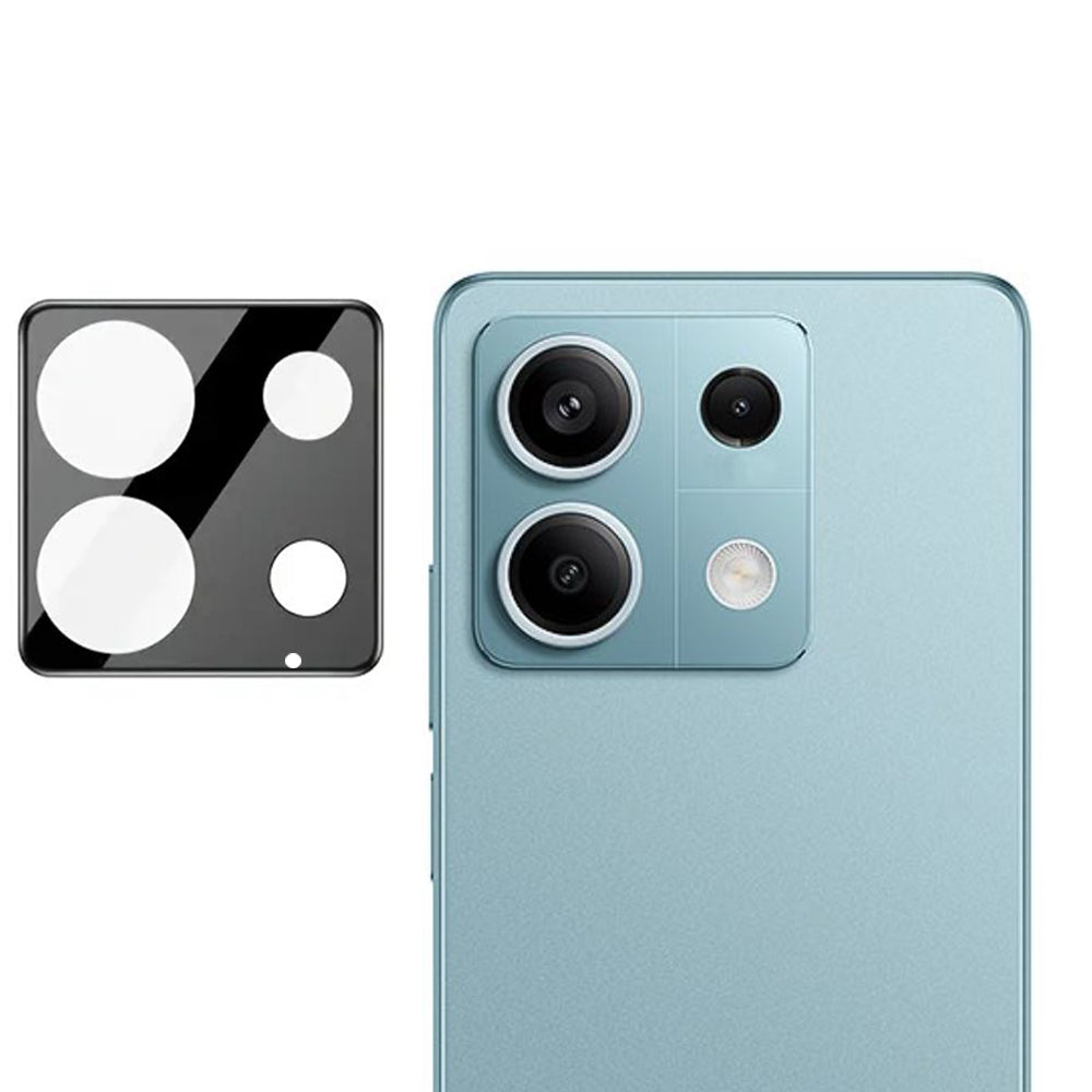 Ochranná fólie na zadní kameru Techsuit pro Xiaomi Redmi Note 13 5G, tvrzené sklo, černá