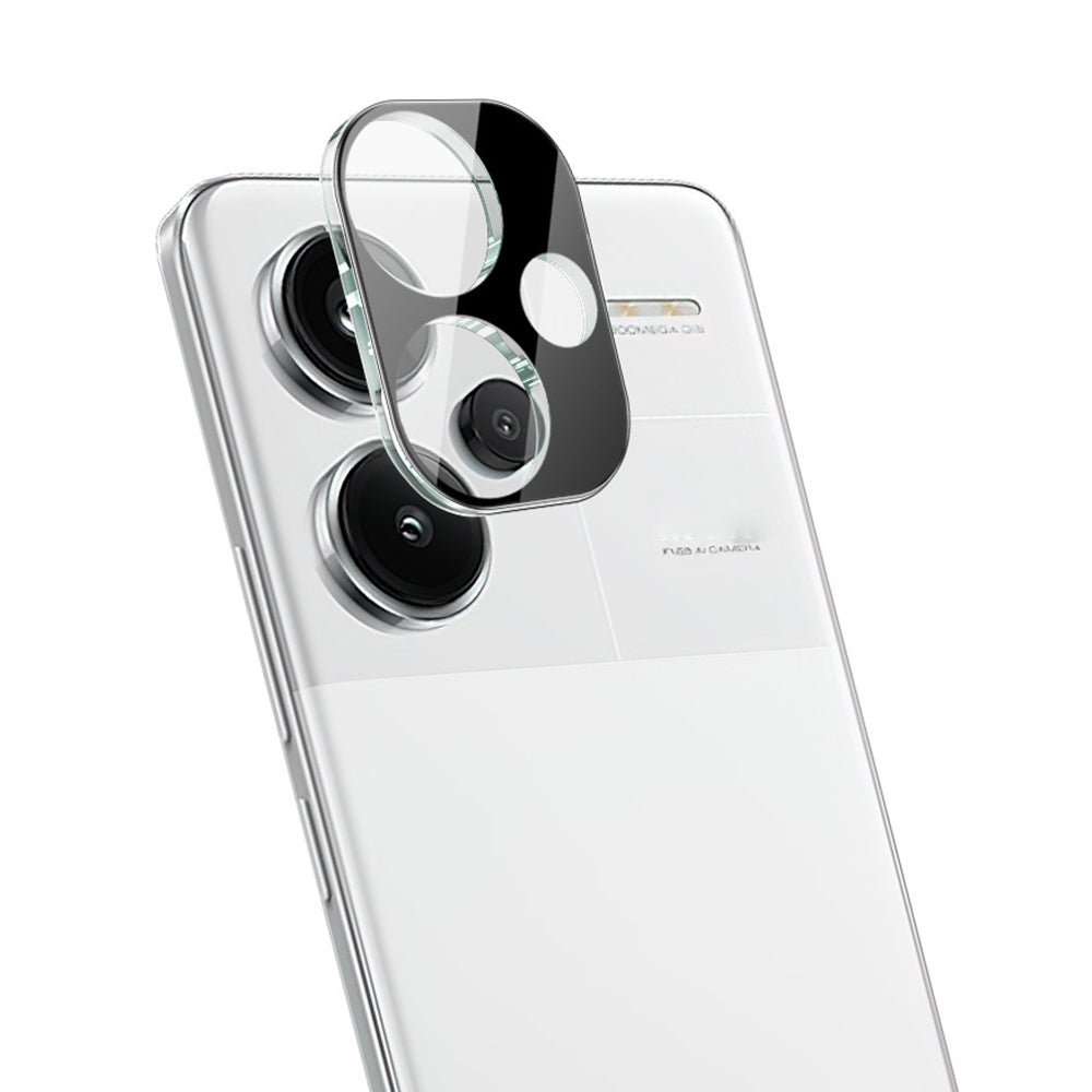 Ochranná fólie na zadní kameru Techsuit pro Xiaomi Redmi Note 13 Pro+, tvrzené sklo, černá