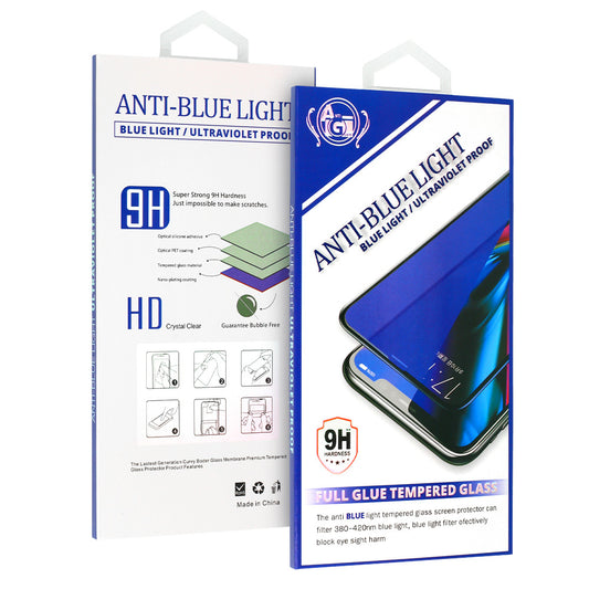 OEM ochranná fólie displeje proti modrému světlu pro Samsung Galaxy A52s 5G A528 / A52 A525, ochranné sklo, celoplošně lepené, černá