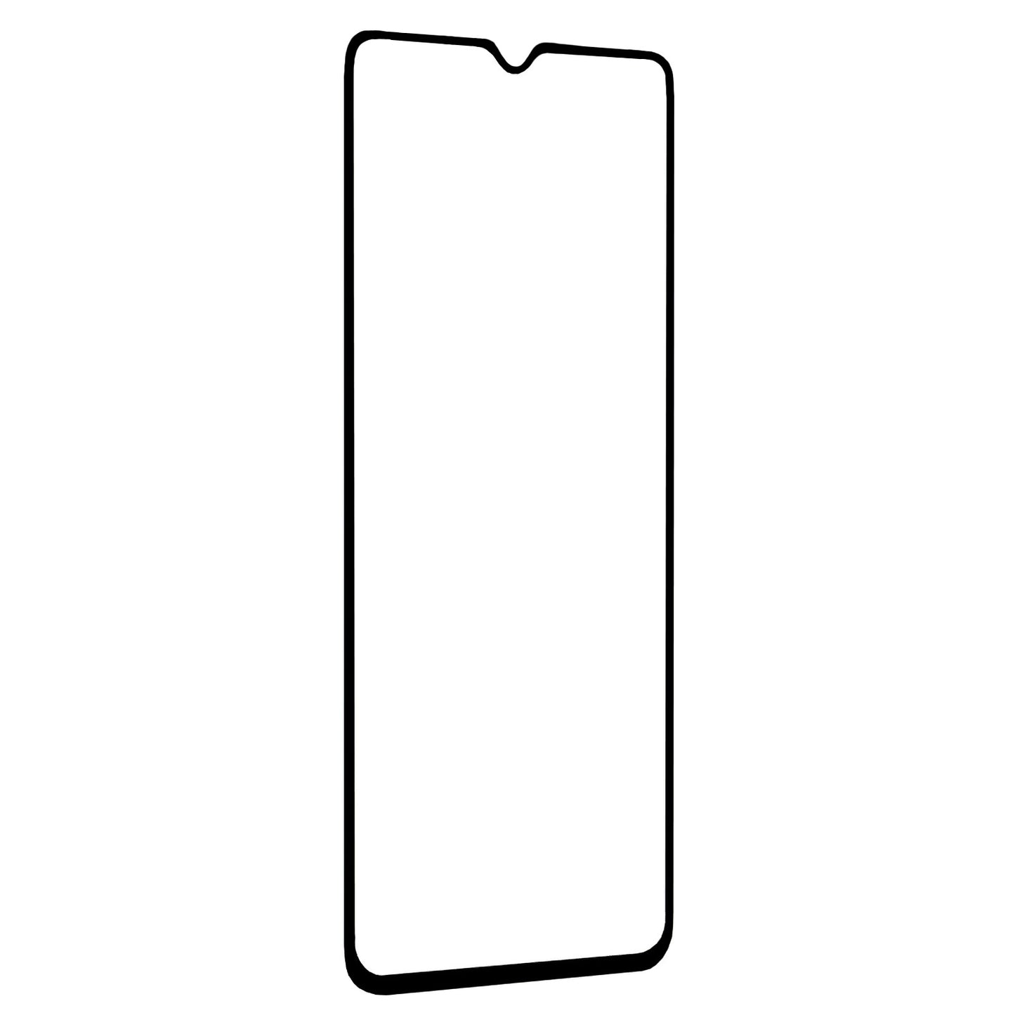 OEM ochranná fólie na displej pro Samsung Galaxy A15 5G A156 / A15 A155, tvrzené sklo, plné lepidlo, 9D, černá