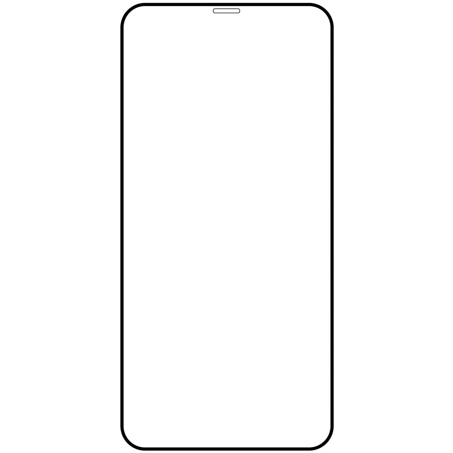 Ochranné sklo Veason PRO pro Apple iPhone 12 Pro Max, chráněné sklem, s plným lepidlem, 6D, černé