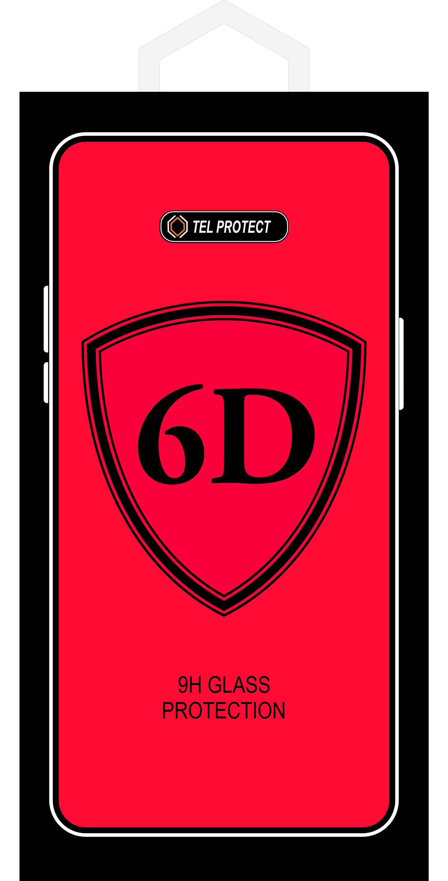 OEM ochranná fólie na displej pro Samsung Galaxy A51 5G A516 / A51 A515, tvrzené sklo, plné lepidlo, 6D, černá