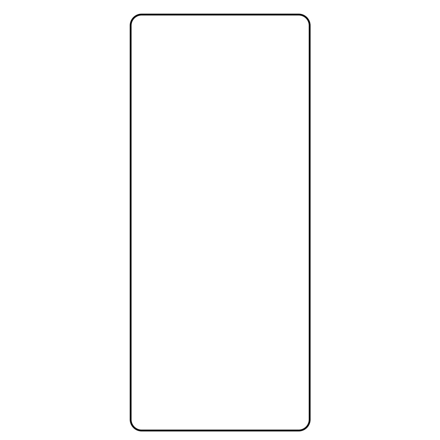 OEM ochranná fólie na displej pro Samsung Galaxy S25 Ultra S938, tvrzené sklo, plné lepidlo, 5D, černá