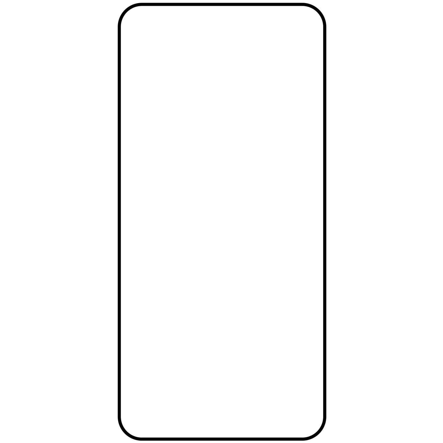 Ochranná fólie Blue Shield na displej pro Oppo Reno13, Tvrzené sklo, Full Glue, Kompatibilní s pouzdrem, Černá