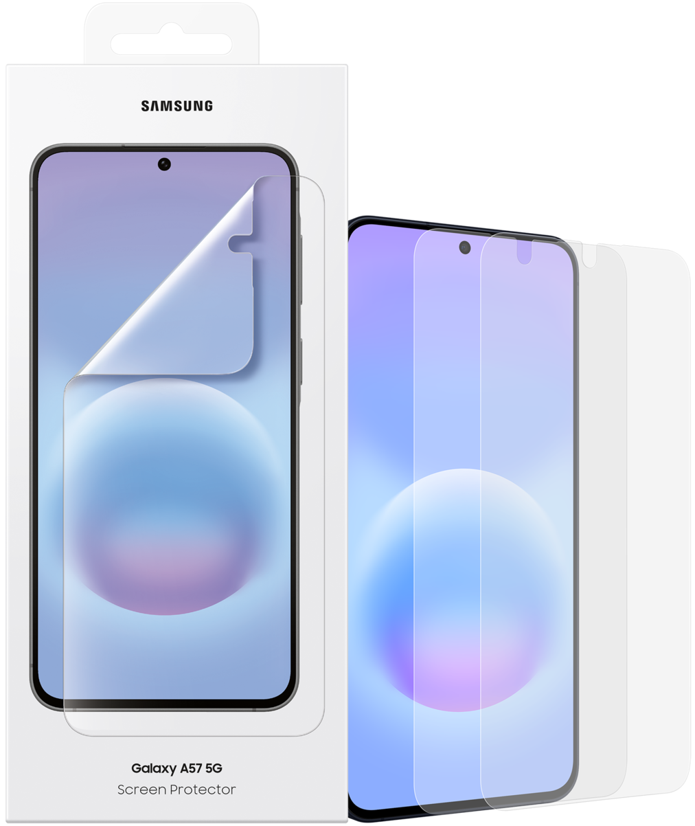 Ochranná fólie na displej Samsung pro Galaxy A57 5G, Plast, Sada 2 kusy EF-UA576CTEGWW