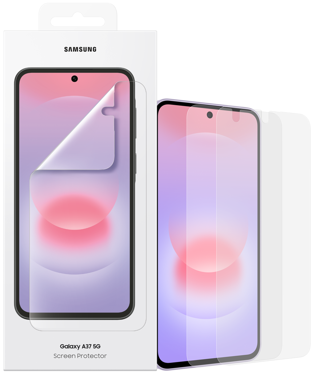 Ochranná fólie na displej Samsung pro Galaxy A37 5G, Plast, Sada 2 kusy EF-UA376CTEGWW