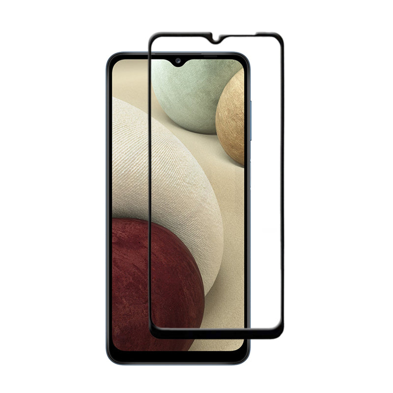 OEM ochranná fólie displeje pro Samsung Galaxy A14 A145 / A14 5G A146, ochranné sklo, plně lepené, 9D, černá
