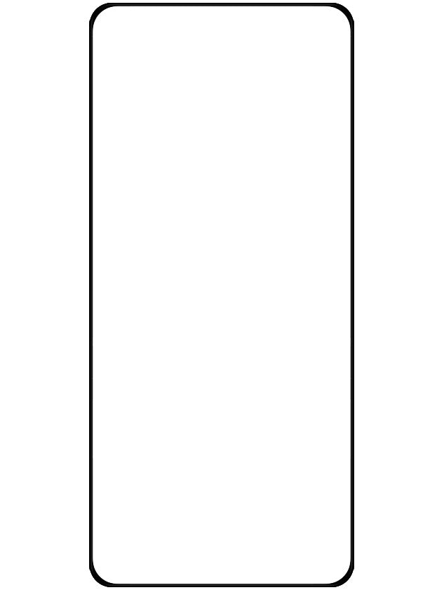 OEM ochranná fólie displeje pro Samsung Galaxy A54 A546, stíněné sklo, plně lepené, 9D, černá