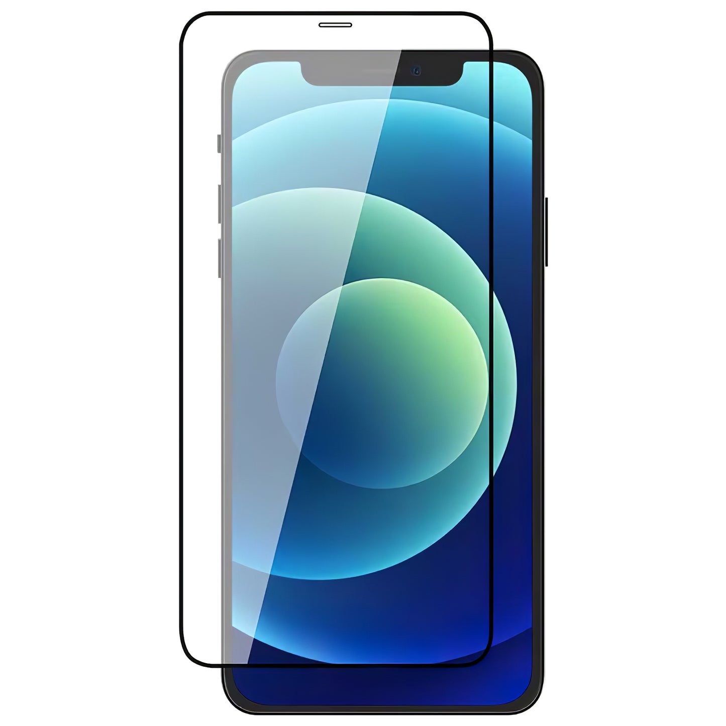 Ochranný kryt displeje pro Apple iPhone 12 / 12 Pro, Ochranný kryt displeje Veason PRO pro Apple iPhone 12 / 12 Pro, sklo, plně lepený, 6D, černý