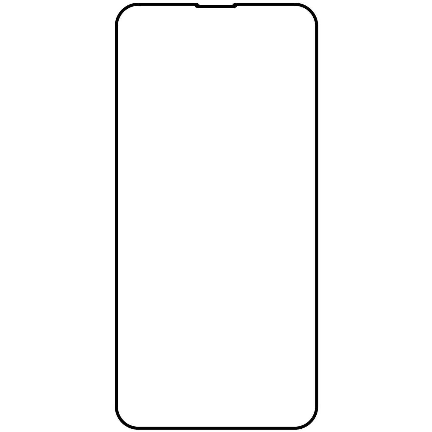 Ochranná fólie na displej Veason PRO pro Apple iPhone 17e / 16e / 14 / 13 Pro, Tvrzené sklo, Full Glue, 6D, Černá