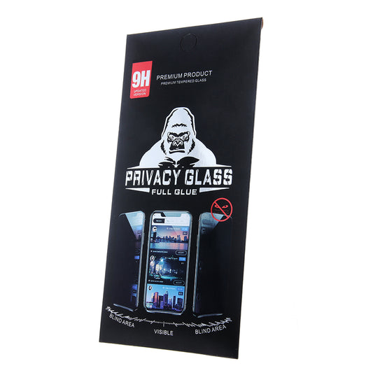 OEM Privacy OEM Screen Protector for Realme 12, Full Glue, Glass Protected, Full Glue
