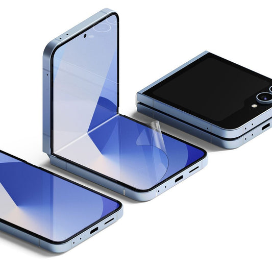 Ochranná fólie Ringke Dual Easy pro vnitřní displej Samsung Galaxy Z Flip6 F741, plast, sada 2 kusy