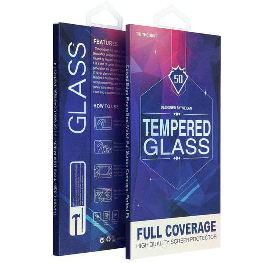 OEM ochranná fólie displeje pro Honor 200, ochranné sklo, 5D, černá