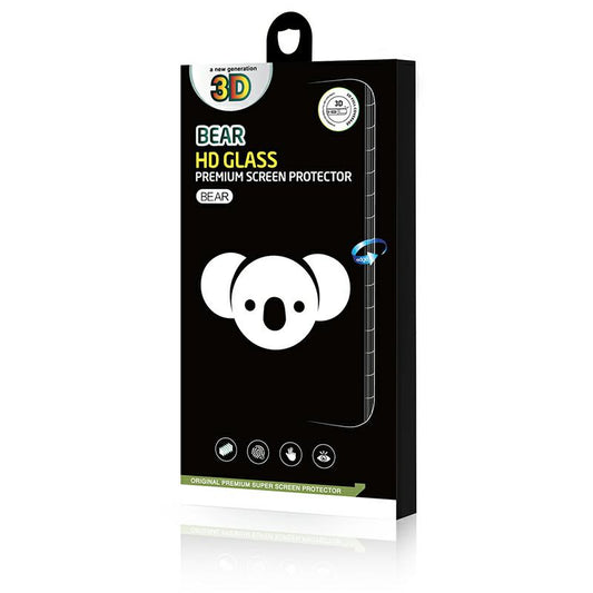 Ochranná fólie na displej Bear HD pro Samsung Galaxy S24 Ultra S928, tvrzené sklo, plné lepidlo, černá
