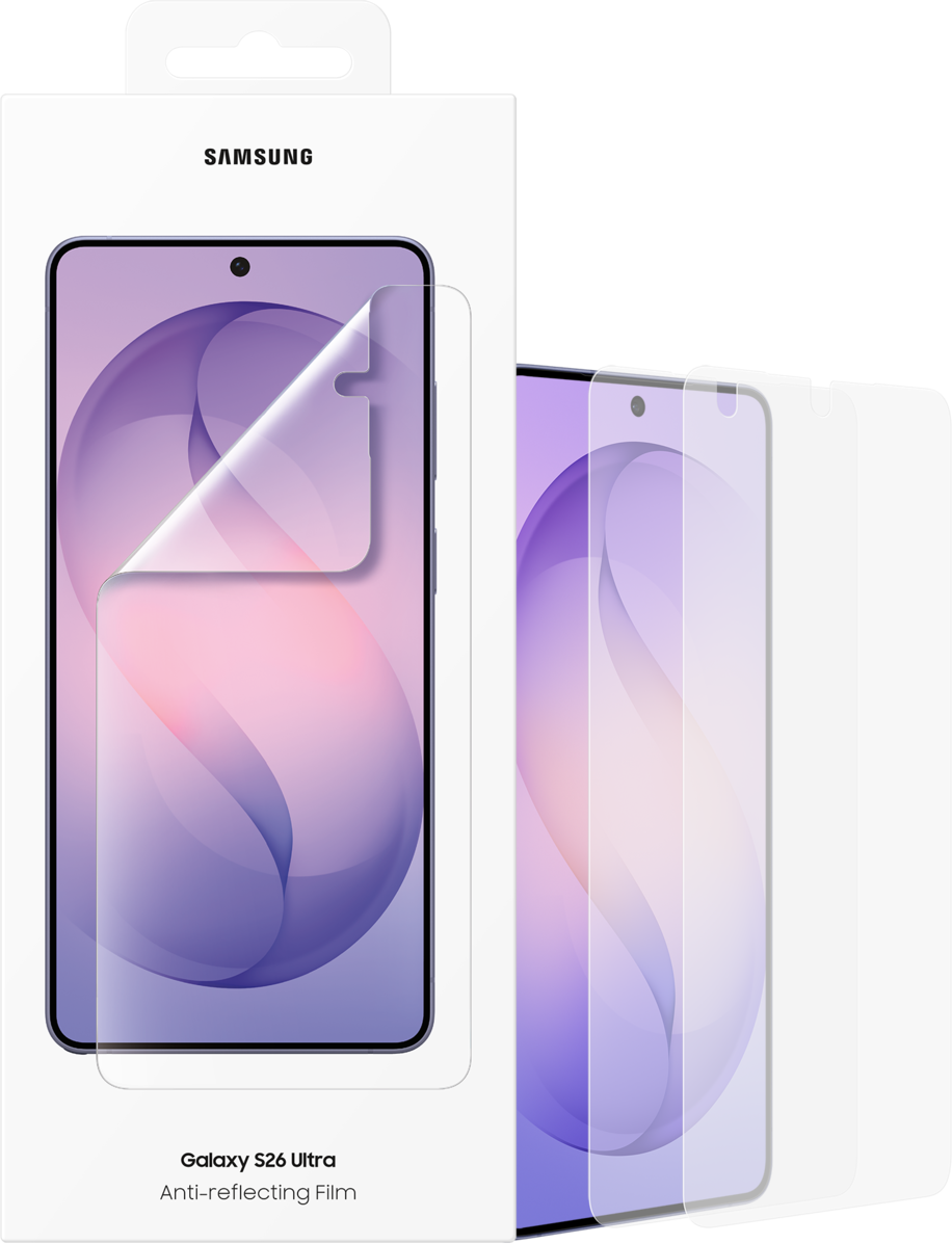Ochranná fólie proti odleskům na displej pro Samsung Galaxy S26 Ultra S948, Plast, Sada 2 kusy EF-US948CTEGWW