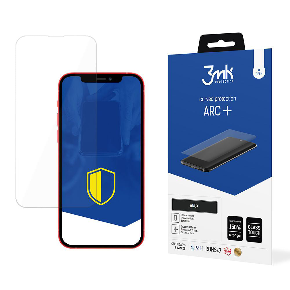 Ochranná fólie na displej 3MK ARC+ pro Apple iPhone 13, plastická