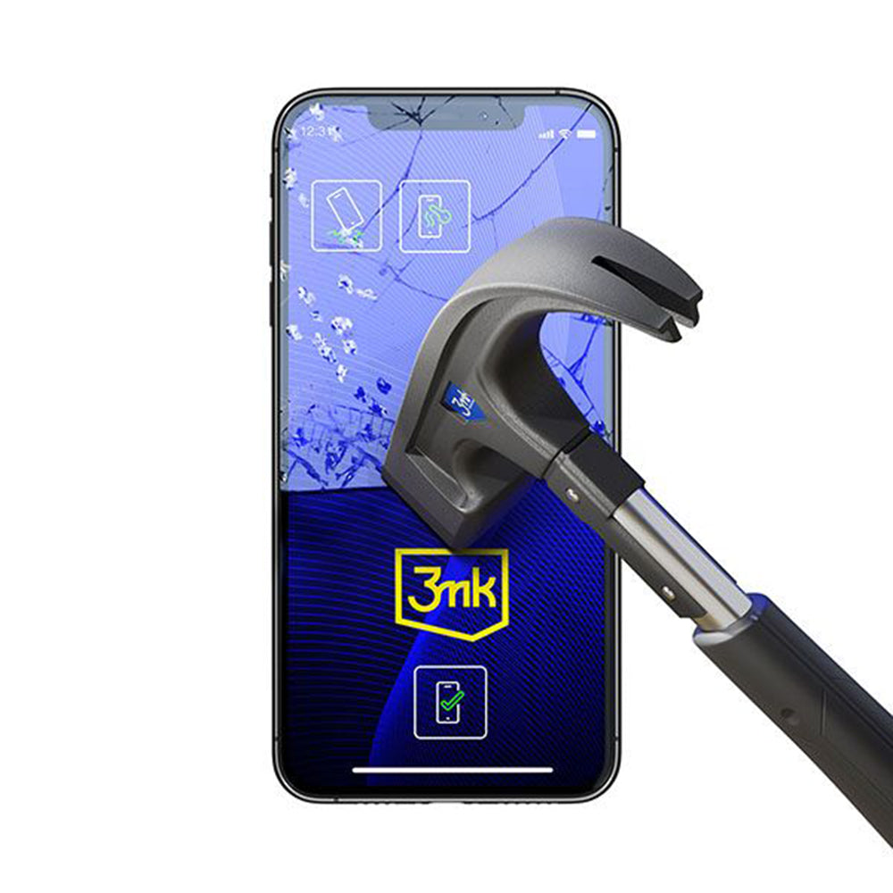 Ochranná fólie na displej 3MK FlexibleGlass pro Apple iPhone 13, flexibilní sklo, plné lepidlo