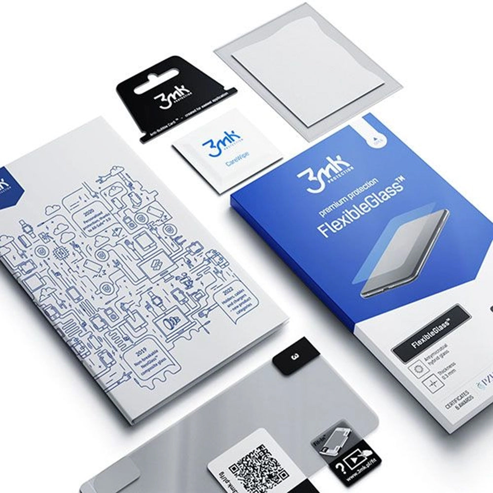 Ochranná fólie na displej 3MK FlexibleGlass pro OnePlus Nord 3, flexibilní sklo, plné lepidlo