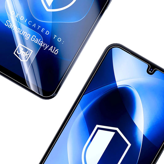 Ochranná fólie 3MK FlexibleGlass pro Samsung Galaxy A26 A266 / A16 5G A166 / A16 4G A165 / M16 M166, Flexibilní Sklo, Full Glue