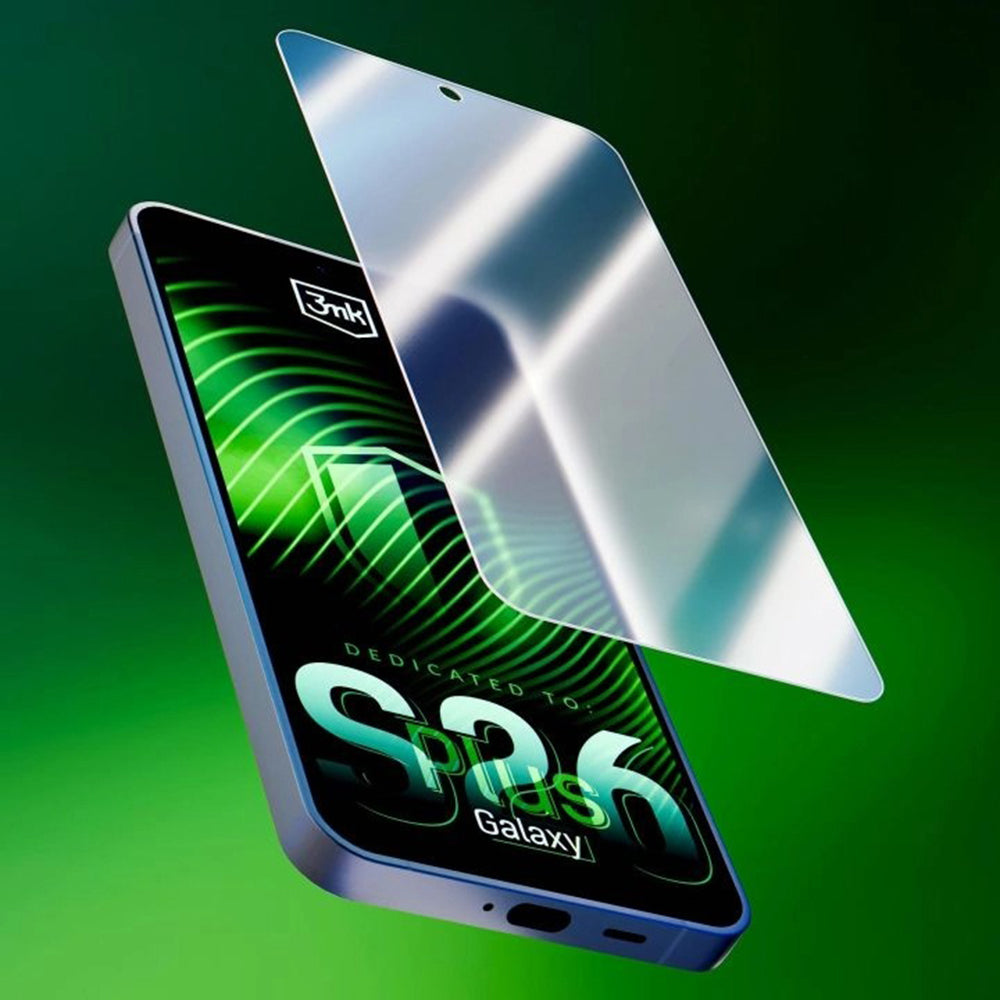 Ochranná fólie 3MK FlexibleGlass pro Samsung Galaxy S26 Plus S947, Flexibilní sklo, Full Glue, Průhledná