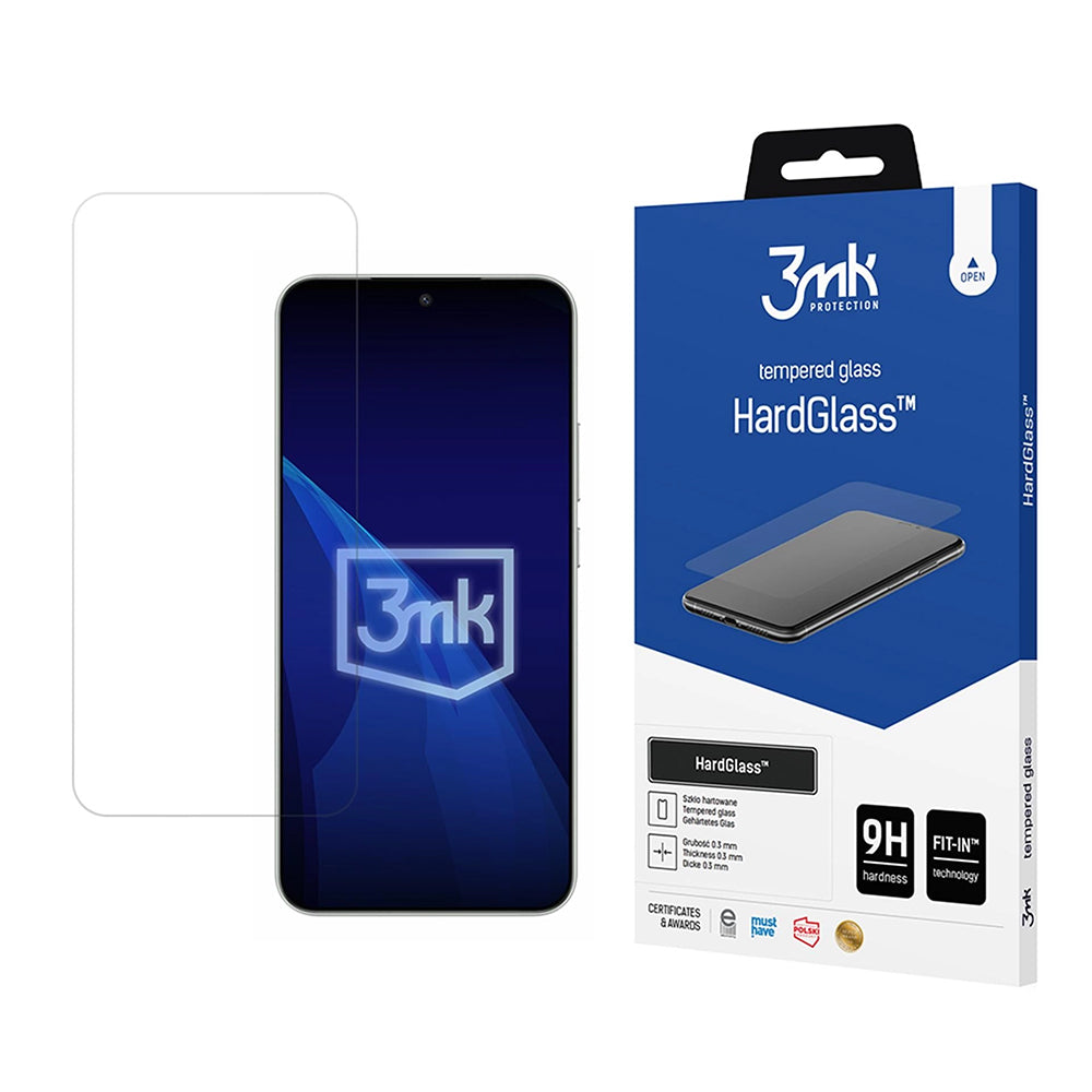 Ochranná fólie 3MK HardGlass pro Honor Magic8 Lite, Tvrzené sklo, Full Glue