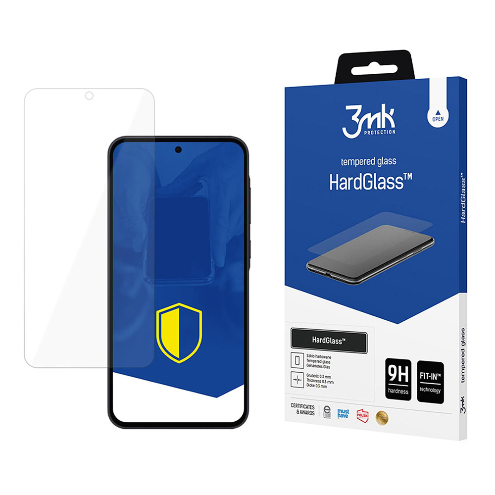 Ochranná fólie na displej 3MK HardGlass pro Samsung Galaxy A56 A566 / A36 A366, tvrzené sklo, plné lepidlo