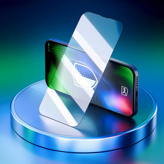 Ochranná fólie 3MK Hardy Ultra pro Apple iPhone 17 / 16 Pro, Tvrzené sklo, Full Glue, Černá