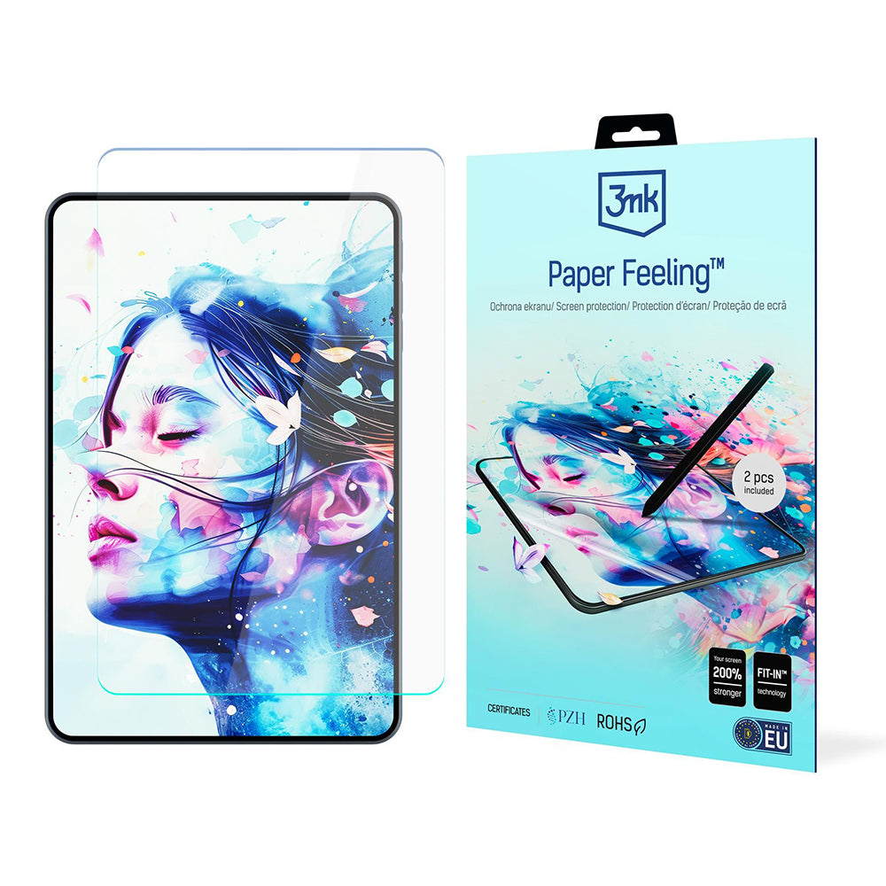 Ochranná fólie na obrazovku 3MK Paper Feeling pro Apple iPad (2025) / (2022), plast, sada 2 kusy