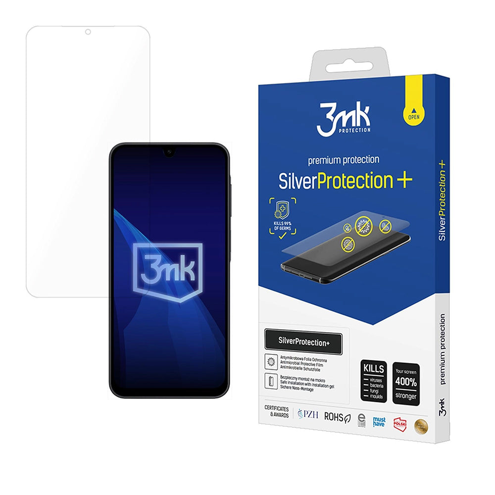 Ochranná fólie na displej 3MK Silver Protect+ pro Samsung Galaxy A17 4G / A17 5G / A16 5G A166 / A16 4G A165, plastická
