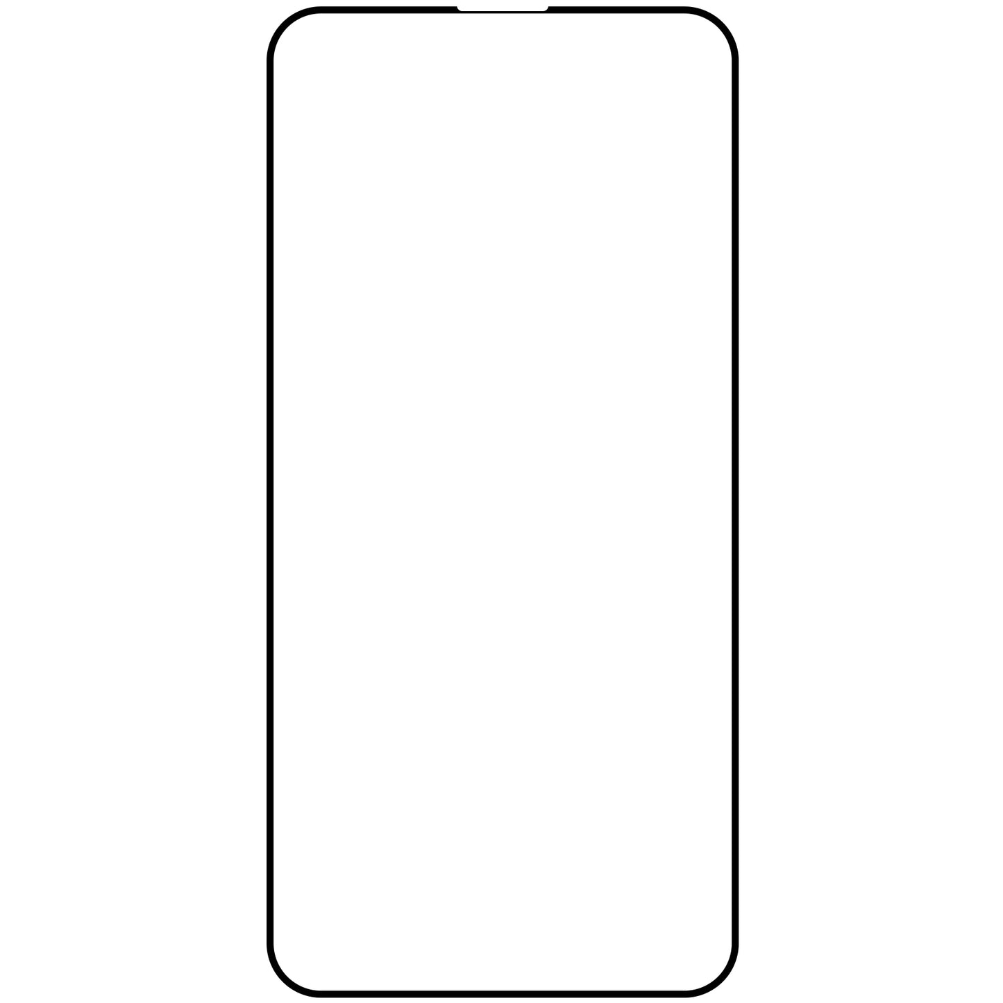 Ochranná fólie Blue Shield pro Apple iPhone 17 Pro / 17 / 16 Pro, Tvrzené sklo, Full Glue, Kompatibilní s pouzdrem, Černá