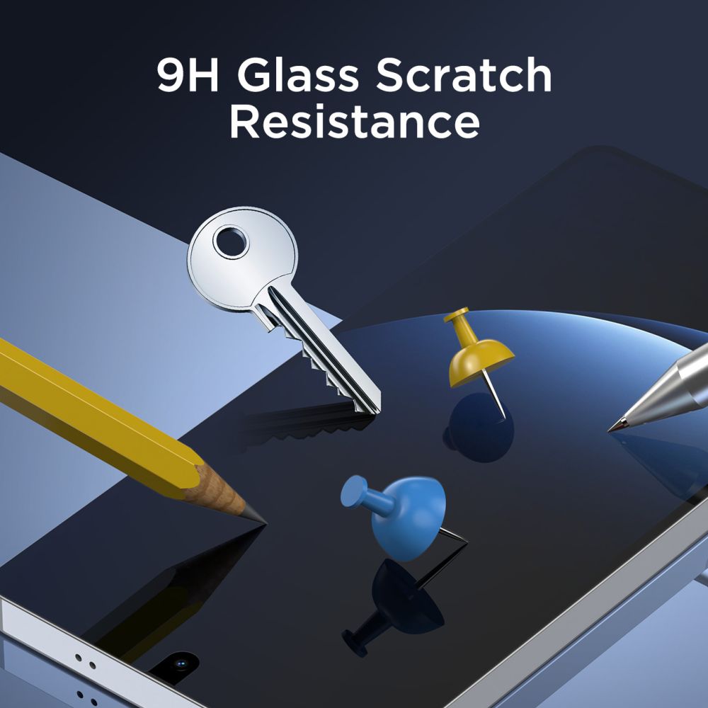 Ochranná fólie na displej Tech-Protect pro Samsung Galaxy S26 S942, Tvrzené sklo, Full Glue, Sada 10 kusů