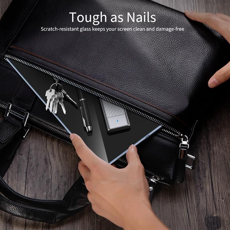 Ochranná fólie na displej Tech-Protect FIT+ pro Samsung Galaxy Tab S10 FE+, Tvrzené sklo, Full Glue, Sada 2 kusy, 2.5D