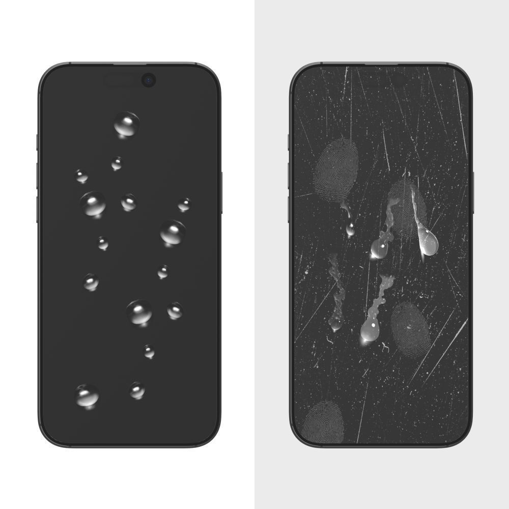 Ochranná fólie na displej Tech-Protect FIT+ pro Motorola Moto G77 / G67, tvrzené sklo, plné lepidlo, sada 2 kusů, 2.5D, černá