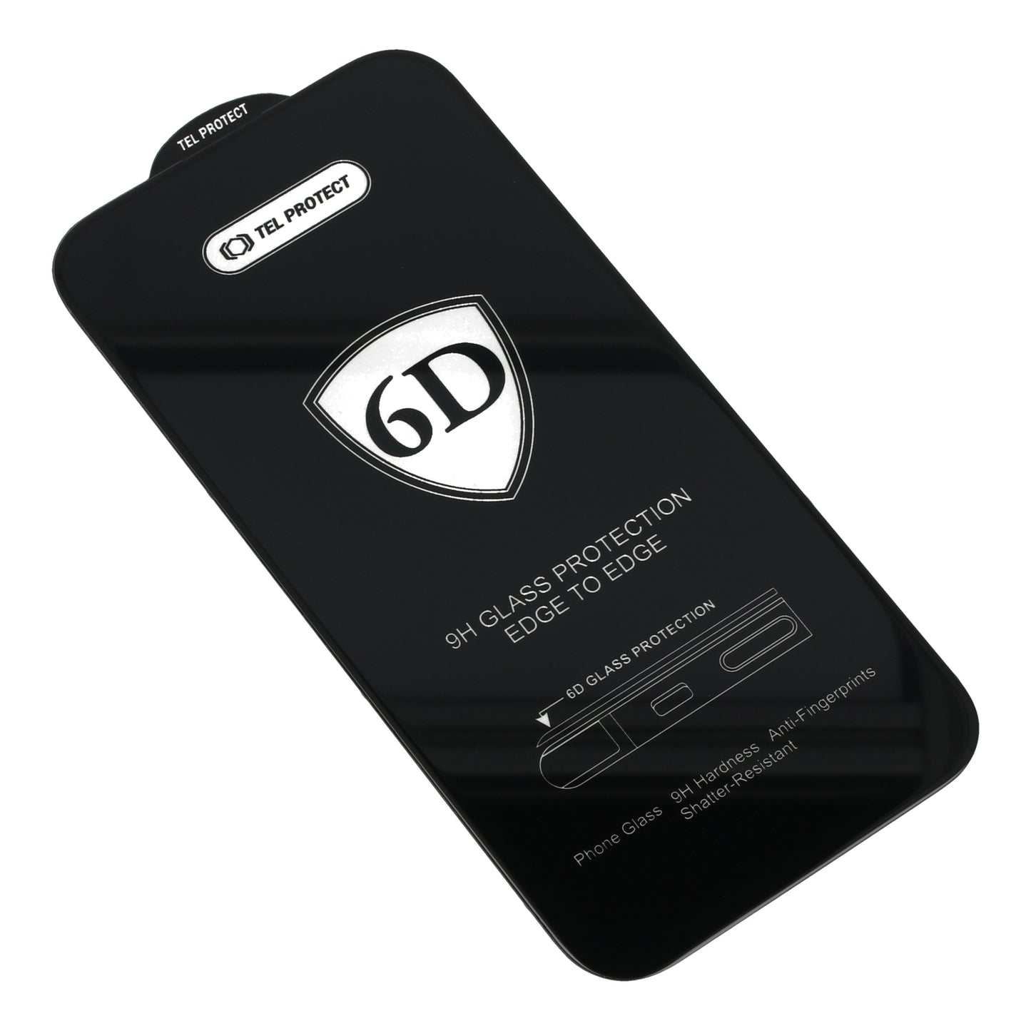 OEM ochranná fólie na displej pro Samsung Galaxy S26 Plus S947, tvrzené sklo, plné lepidlo, 6D, černá
