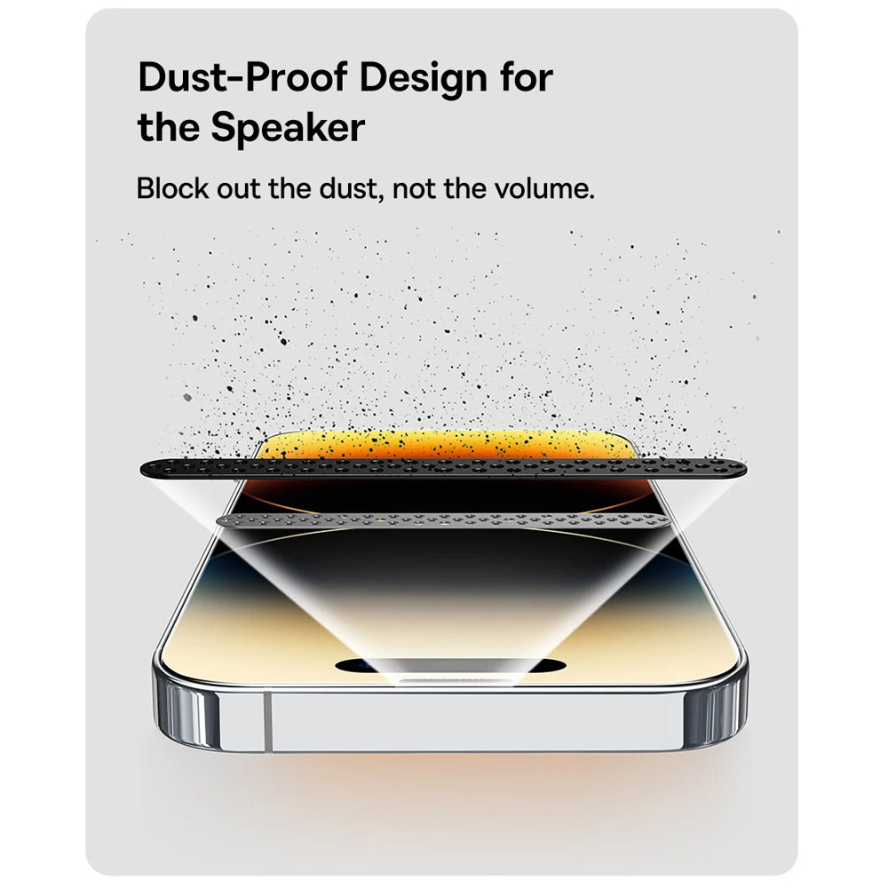 Ochranná fólie na displej Anank 5X Reinforced pro Apple iPhone 17 Pro, Tvrzené sklo, Full Glue, 2.5D, Černá