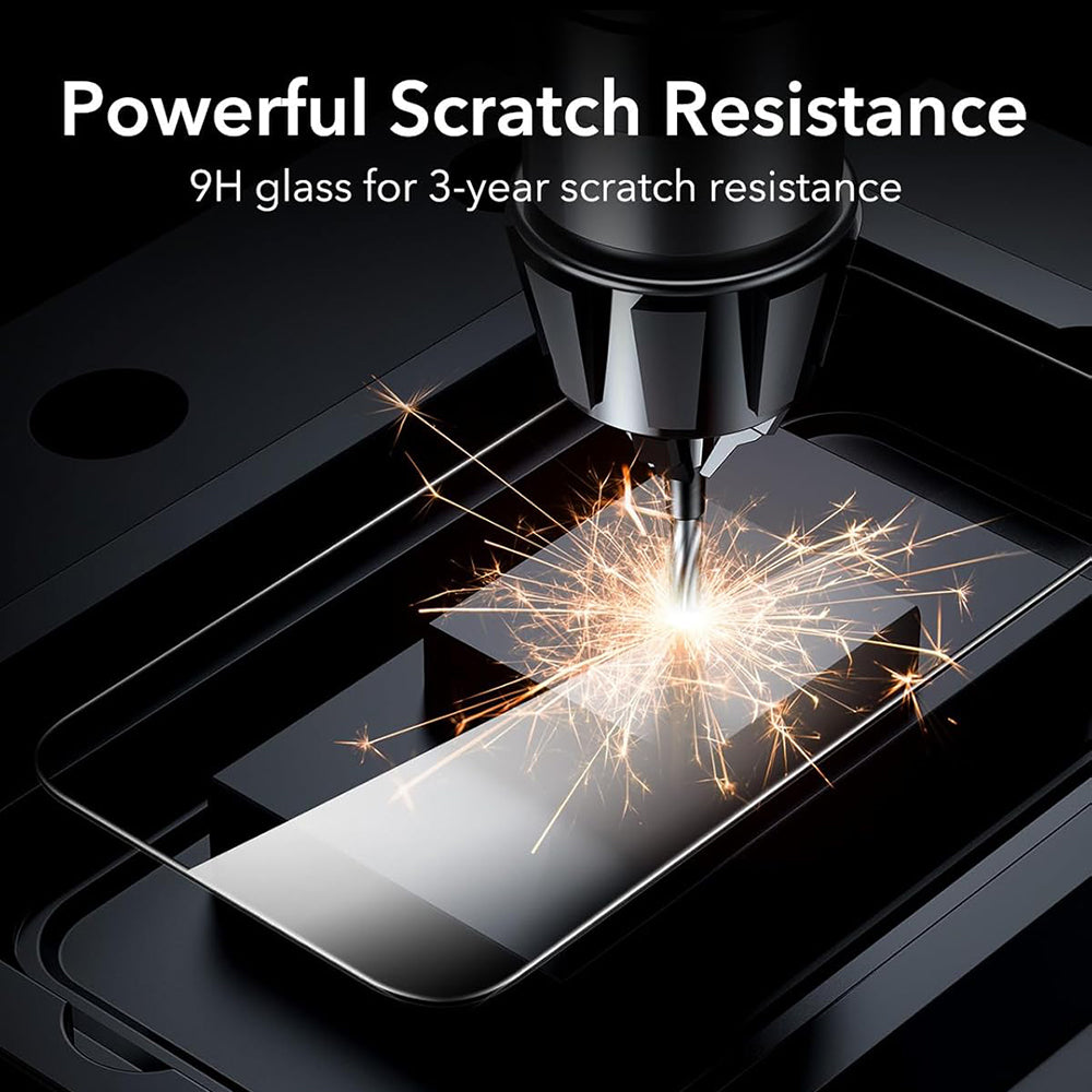 Ochranná fólie na displej Anank pro Apple iPhone 15 Pro Max, tvrzené sklo, plné lepidlo, 3D, sada 10 kusů