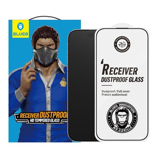 Ochranná fólie Blueo Anti-Dust HD Applicator Pro pro Apple iPhone 17 Air, Tvrzené sklo, Full Glue