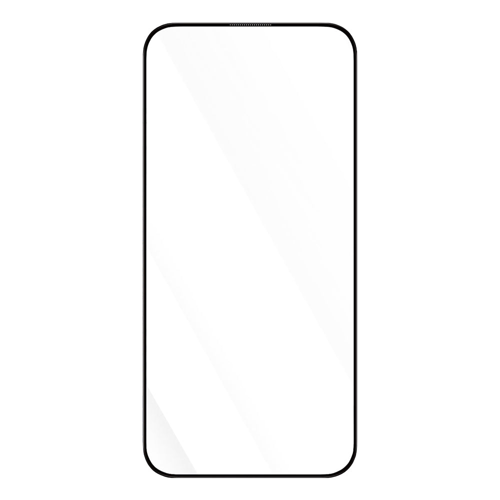 Blueo Anti-Dust HD Screen Protector Film for Apple iPhone 12 / 12 Pro, Tempered Glass, Full Glue, Black