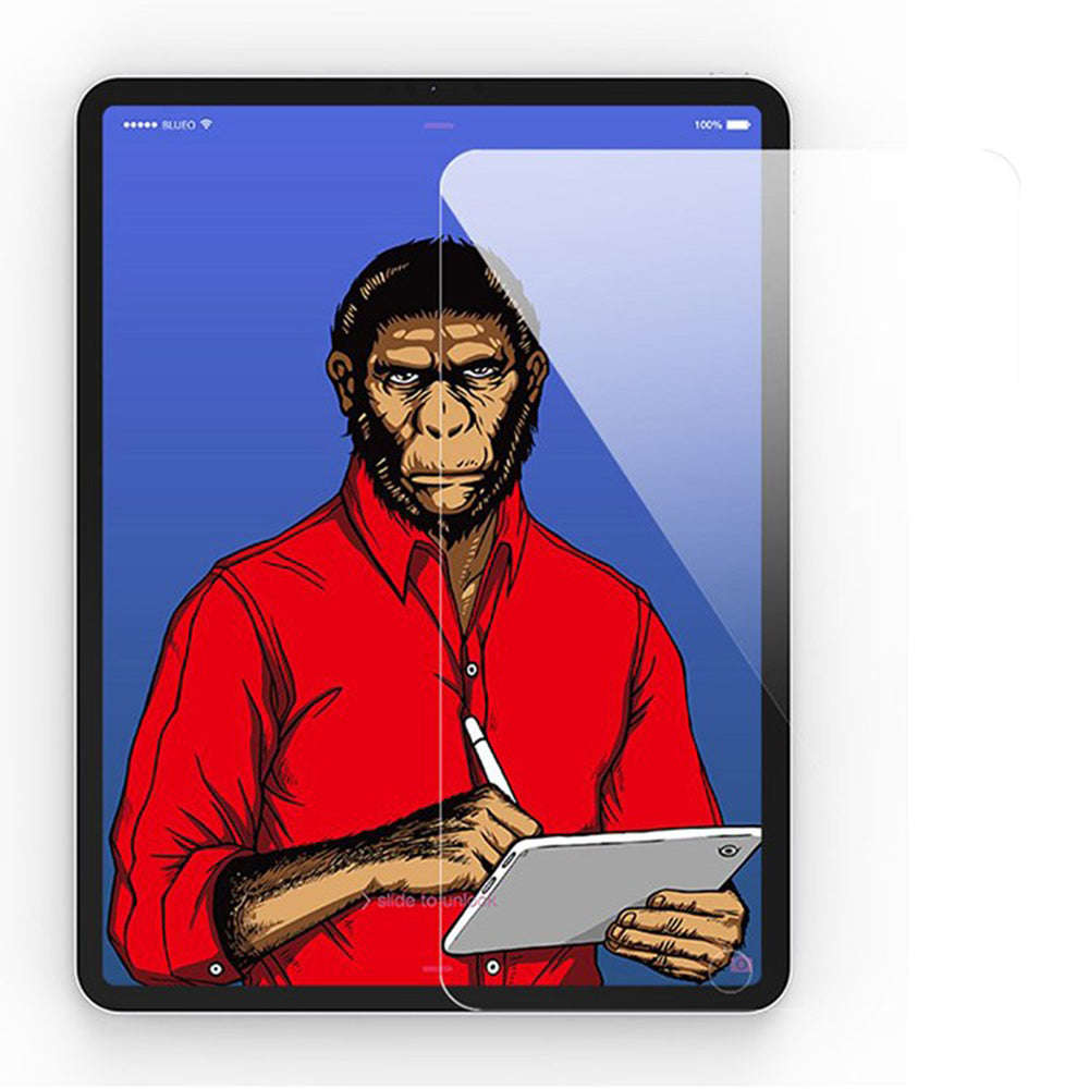 Ochranná fólie na displej Blueo HD pro Apple iPad Air (2022) / Pro 11 (2021) / Air (2020) / Pro 11 (2020), tvrzené sklo, plné lepidlo