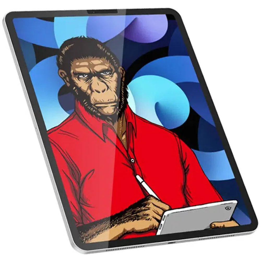 Ochranná fólie na displej Blueo HD pro Apple iPad Pro 12.9 (2022) / Pro 12.9 (2021) / Pro 12.9 (2020), tvrzené sklo, plné lepidlo