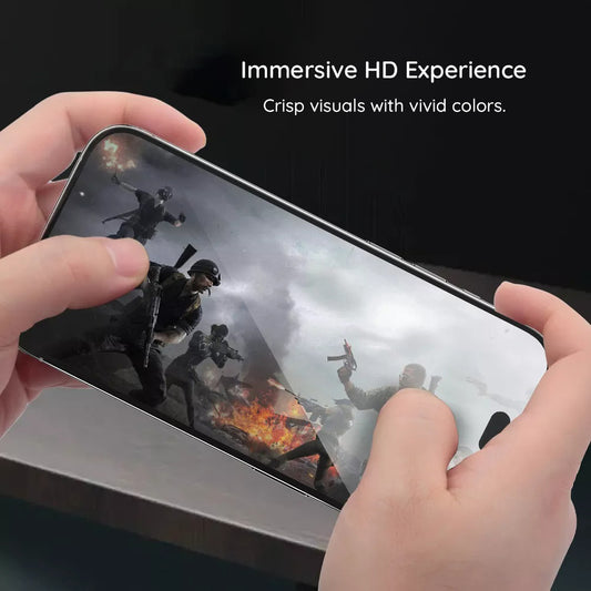 Ochranná fólie na displej Blueo HD pro Samsung Galaxy A27 5G / A57 5G / A37 5G, tvrzené sklo, plné lepidlo, 2.5D, černá