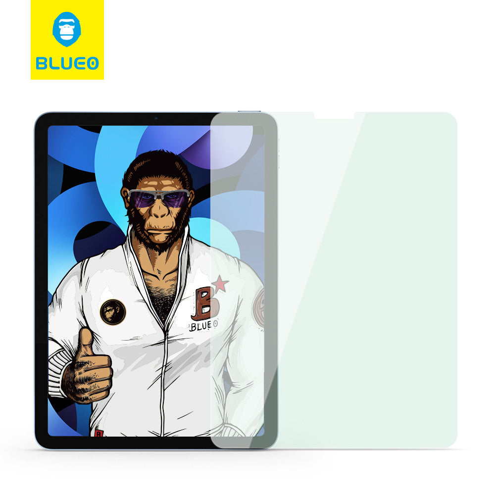 Ochranná fólie na displej Blueo pro Apple iPad 10.2 (2021) / 10.2 (2020) / 10.2 (2019), tvrzené sklo, plné lepidlo