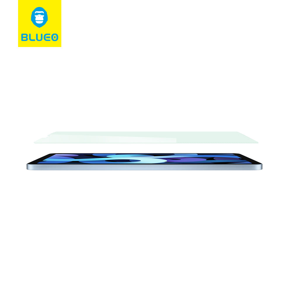 Ochranná fólie na displej Blueo pro Apple iPad 10.2 (2021) / 10.2 (2020) / 10.2 (2019), tvrzené sklo, plné lepidlo
